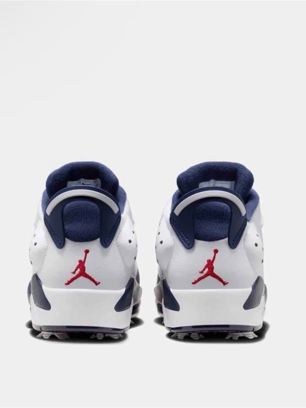 Nike Jordan Retro 6 G Golf Shoes Sneakers White/Midnight Navy DV1376-101 M Sz 7 - Picture 6 of 9
